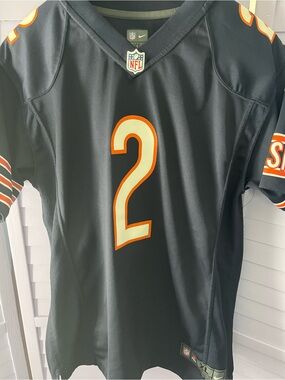 Nike NFL Chicago Bears #2 MOORE Navy Football Jersey